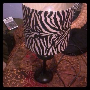 lámpara estilo sebra